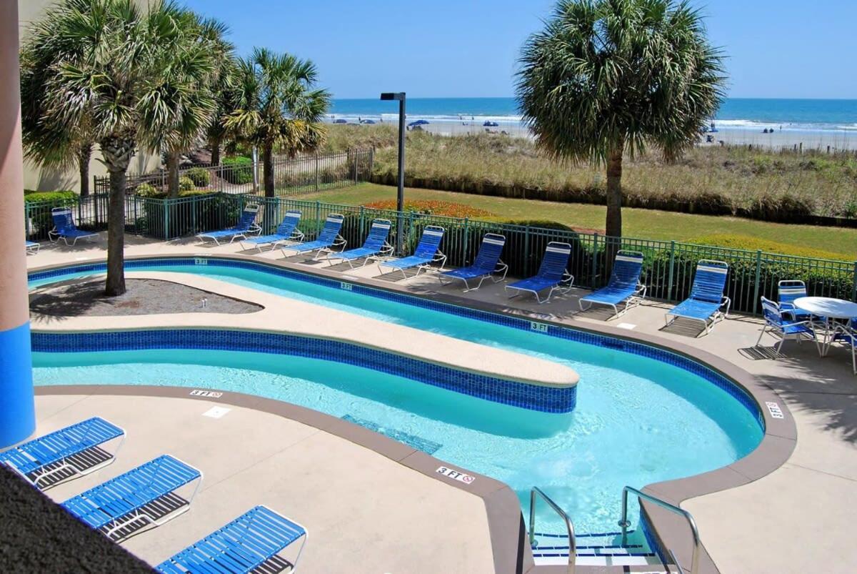 The Blue Dune Oceanfront Huge Balcony W Lazy River Myrtle Beach Exterior photo